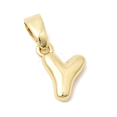 Brass Letter Charms KK-G554-22G-Y-1
