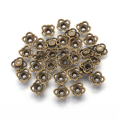 Tibetan Antique Bronze Metal Caps MLF1035Y-1