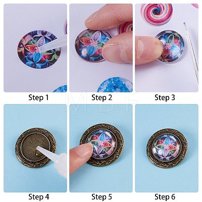 DIY Brooch Making DIY-SC0006-37-1