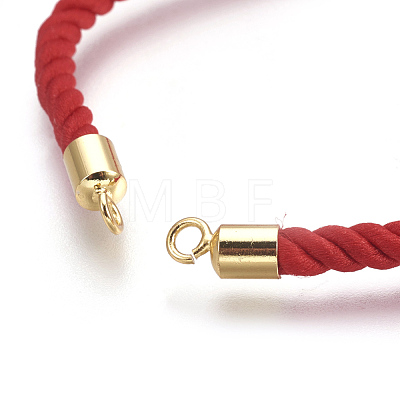 Cotton Cord Bracelet Making KK-F758-03-G-1