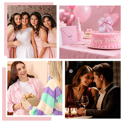30Pcs Paper Birthday Invitation Card OFST-NB0001-03-1