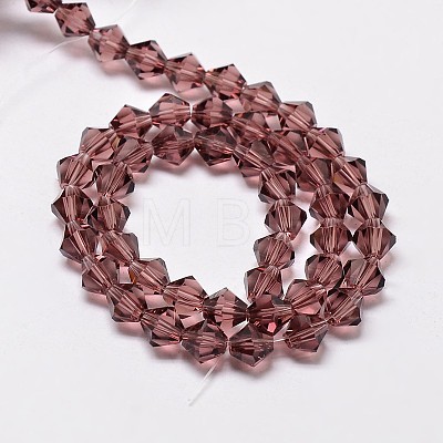 Transparent Glass Beads Strands EGLA-A039-T4mm-D05-1