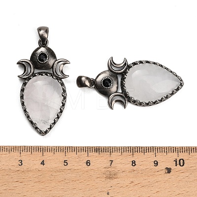 Natural Quartz Crystal Pendants GG-CBACC2B-05AS-01-1