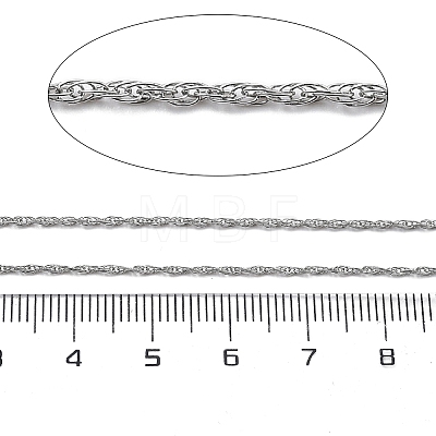 304 Stainless Steel Rope Chains CHS-L019-05P-1