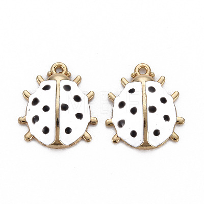 Alloy Enamel Pendants ENAM-N055-027C-NR-1