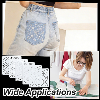 PET Embroidery Template DIY-WH0591-605-1