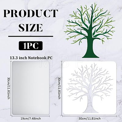 Plastic Reusable Drawing Painting Stencils Templates DIY-WH0172-260-1