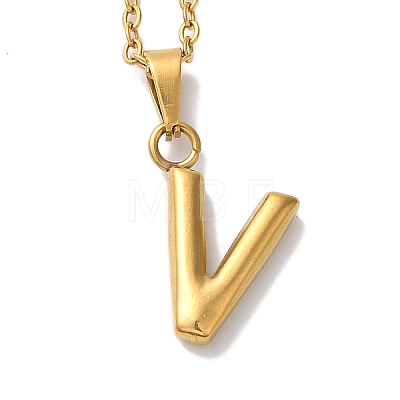 PVD Vacuum Plating 201 Stainless Steel Necklaces NJEW-H033-01G-V-1