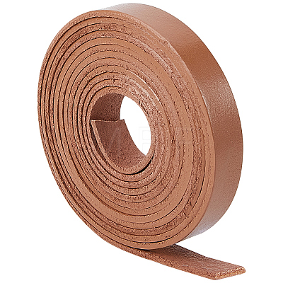 2M Flat Leather Cord LC-WH0007-07B-02-1