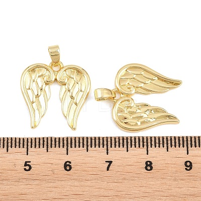 Brass Pendants KK-E800-13G-1