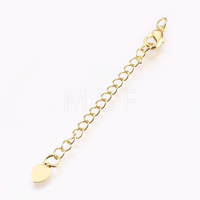 Brass Chain Extender KK-I633-43G-NR-1