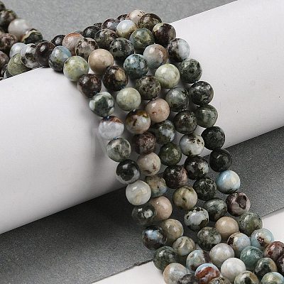 Natural Larimar Beads Strands G-P524-A02-01-1