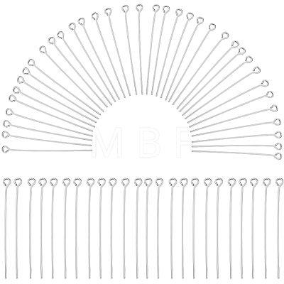 SOFPLATE 600Pcs Brass Eye Pin KK-SP0001-69C-S-1