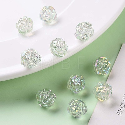 Transparent Acrylic Beads TACR-S154-33C-327-1