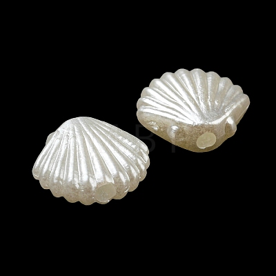 ABS Imitation Pearl Beads X-OACR-K001-37-1