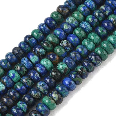 Natural Azurite Beads Strands GG-CBA6BAC-B03-1