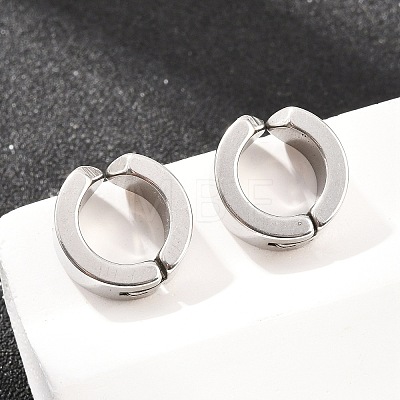 201 Stainless Steel Cuff Earrings EJEW-T056-01P-05-1
