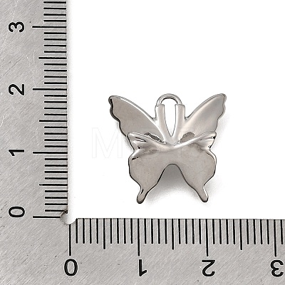 Brass Micro Pave Clear Cubic Zirconia Pendants KK-N290-23P-1