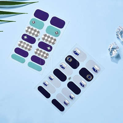 Nail Art Full Cover Nail Stickers MRMJ-S058-9-M-1