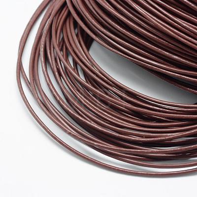 Spray Painted Cowhide Leather Cords WL-R001-2.0mm-03-1