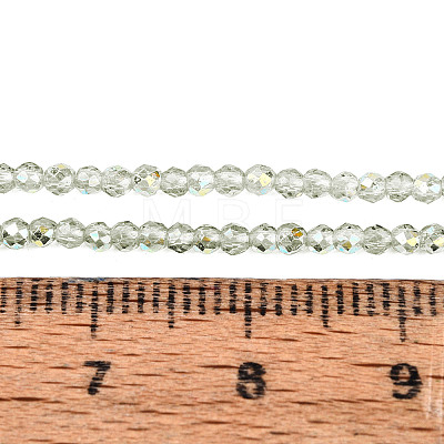 Transparent Glass Beads Strands EGLA-N028-01A-A02-1