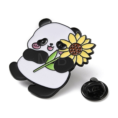 Panda Theme Enamel Pins JEWB-B030-03B-EB-1