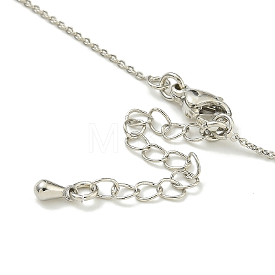 304 Stainless Steel Cable Chain Necklaces NJEW-H040-11P-1