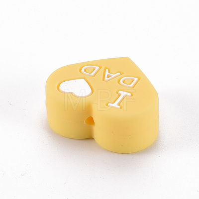 Food Grade Eco-Friendly Silicone Focal Beads SIL-N002-10H-1