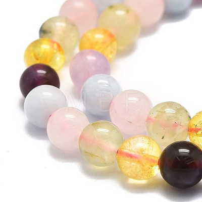 Natural Mixed Gemstone Beads Strands G-E576-06A-1