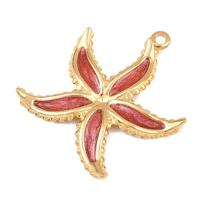 304 Stainless Steel Enamel Pendants SA-CBA033B-03G-03-1