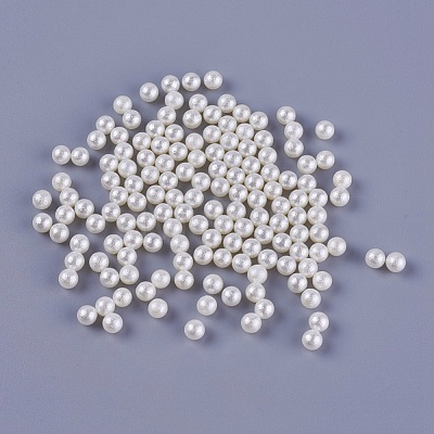 Eco-Friendly ABS Plastic Imitation Pearl Beads KY-WH0012-01B-1