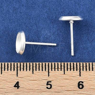 304 Stainless Steel Stud Earring Settings STAS-H436-20A-G01-1