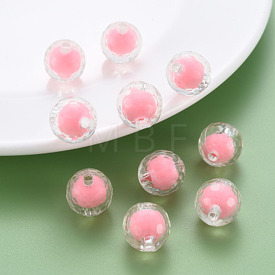 Transparent Acrylic Beads TACR-S152-14A-11-1