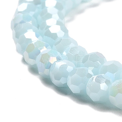 Opaque Glass Beads Stands EGLA-A035-P4mm-B10-1