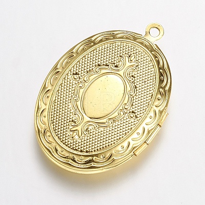 Brass Locket Pendants LS-KK-N0116-054G-1