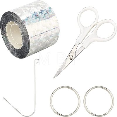 SUPERFINDINGS Self-Adhesive Bird Repellent Scare Tape TOOL-FH0001-12-1