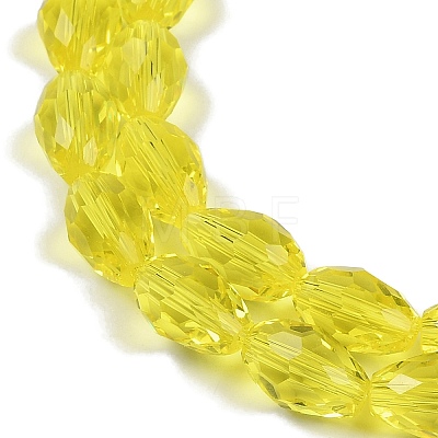 Transparent Glass Beads Strands EGLA-N013-T10mm-D26-1