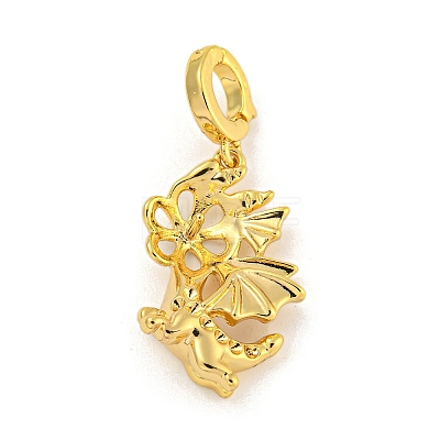 Long-Lasting Plated Brass Pendant Bails LS-KK-O008-02B-G-1