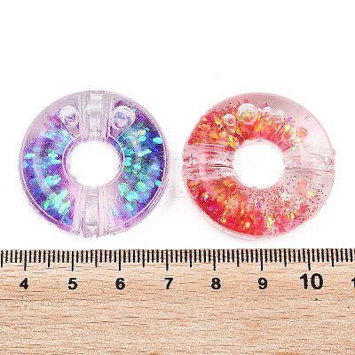 Translucent Acrylic Bead Frame TACR-F012-01-1