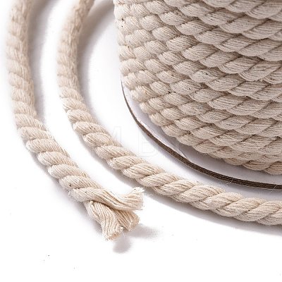 Round Cotton Twist Threads Cords OCOR-L006-E-15-1