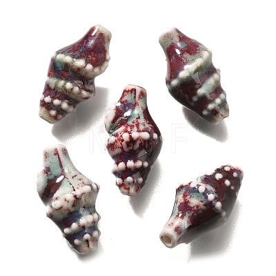 Handmade Porcelain Beads PORC-H013-03-1