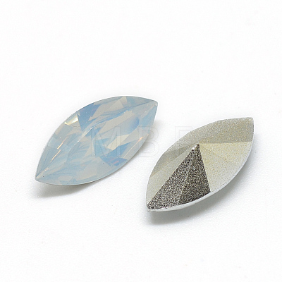 Pointed Back Resin Rhinestone Cabochons RESI-T016-7x15mm-A16-1
