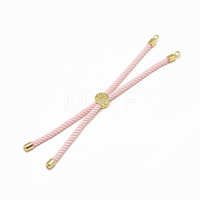Nylon Twisted Cord Bracelet Making MAK-T003-G-1
