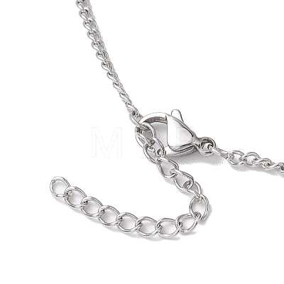 3Pcs 3 Sizes Stainless Steel Macrame Pouch Empty Stone Holder for Necklace Makings NJEW-JN04823-1