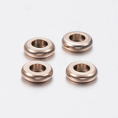 Ion Plating(IP) 304 Stainless Steel Spacer Beads X-STAS-F136-03RG-1