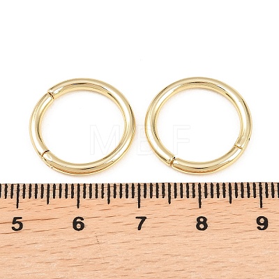 Brass Twister Clasp KK-Z146-04G-03-1