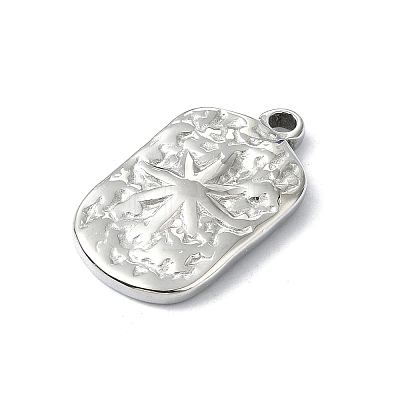 Anti-Tarnish 304 Stainless Steel Pendants STAS-L022-444P-1