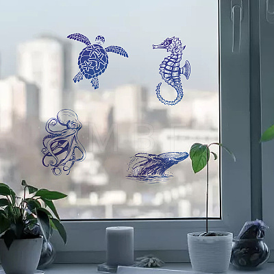 PVC Window Sticker DIY-WH0235-033-1