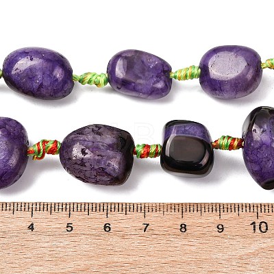 Natural Agate Beads Strands G-F825-G01-01D-1
