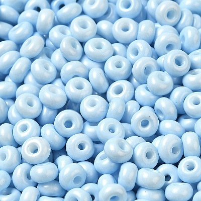 Baking Paint Glass Seed Beads SEED-B001-02A-08-1